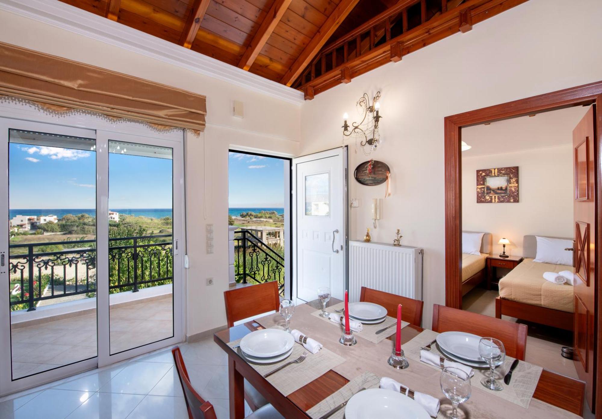 Socrates Holidays Apt. 2 With Pool Near The Beach Platanias  Luaran gambar