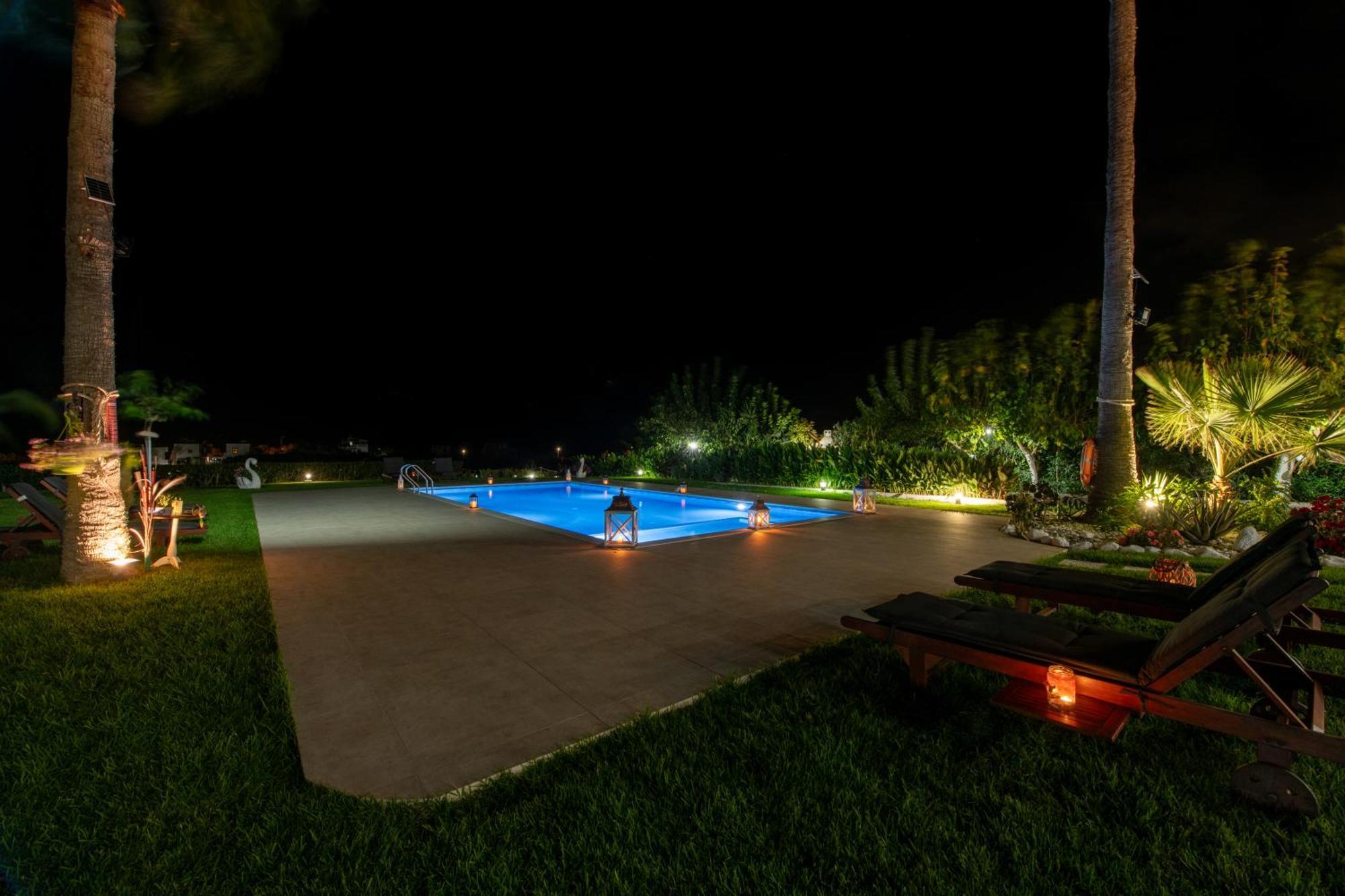 Socrates Holidays Apt. 2 With Pool Near The Beach Platanias  Luaran gambar