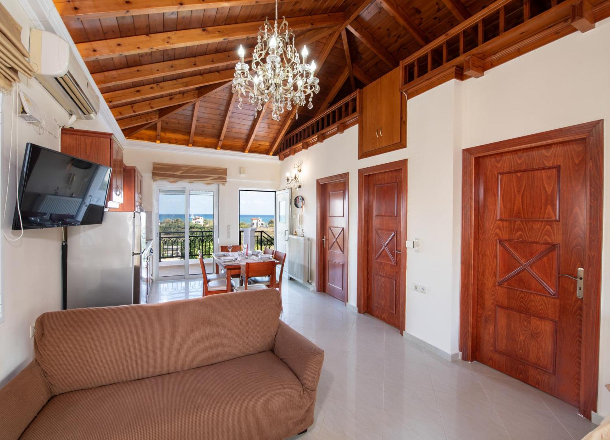 Socrates Holidays Apt. 2 With Pool Near The Beach Platanias  Luaran gambar
