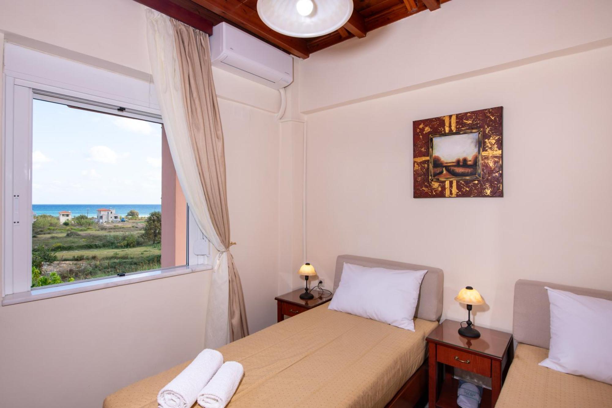 Socrates Holidays Apt. 2 With Pool Near The Beach Platanias  Luaran gambar