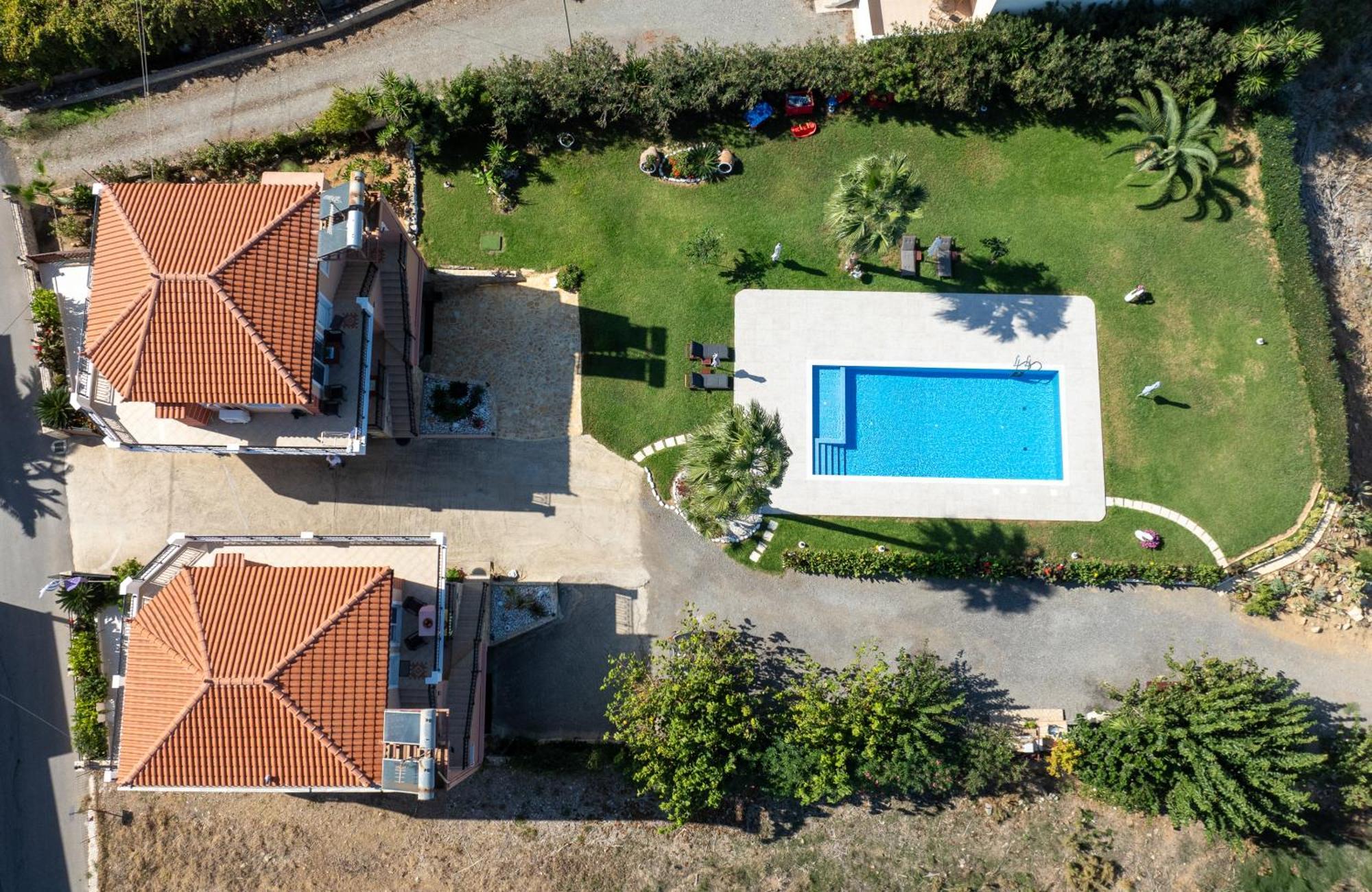 Socrates Holidays Apt. 2 With Pool Near The Beach Platanias  Luaran gambar