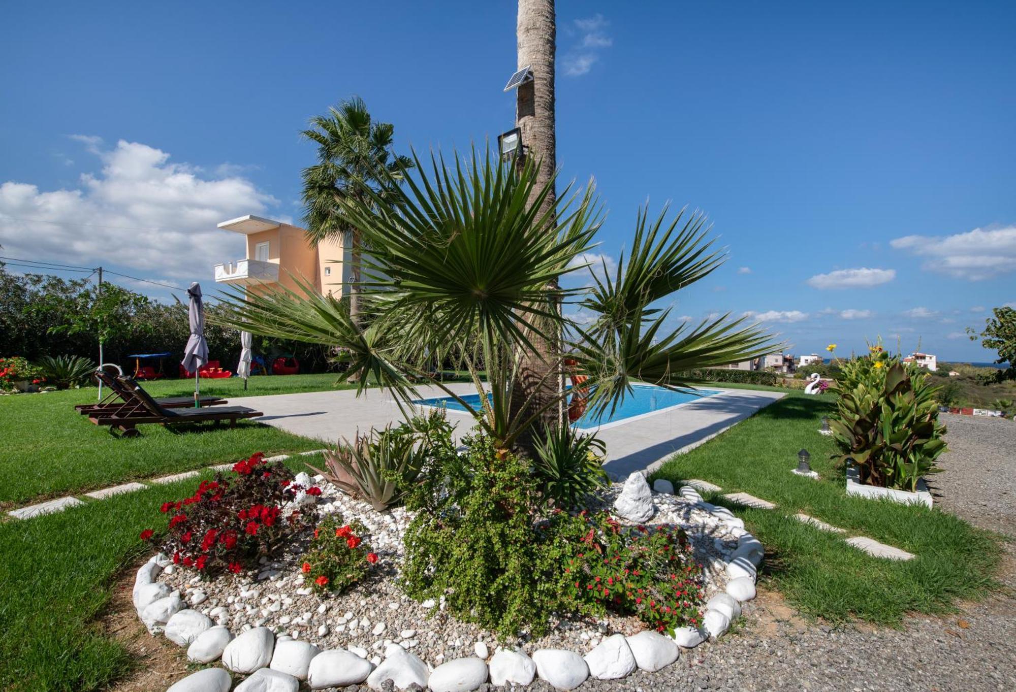 Socrates Holidays Apt. 2 With Pool Near The Beach Platanias  Luaran gambar
